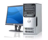 Mid Tower Business Workstation Computer